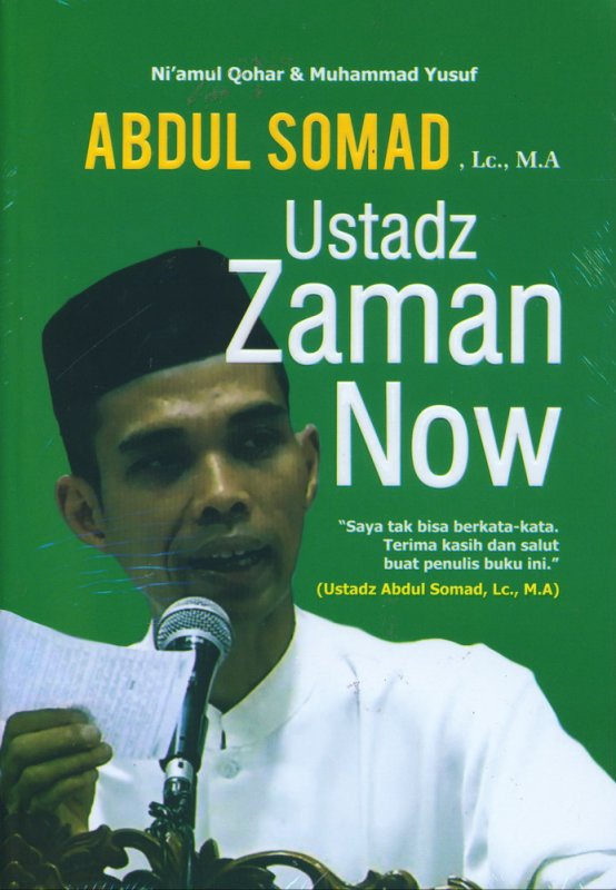 Cover Buku ABDUL SOMAD Lc M.A Ustadz Zaman Now