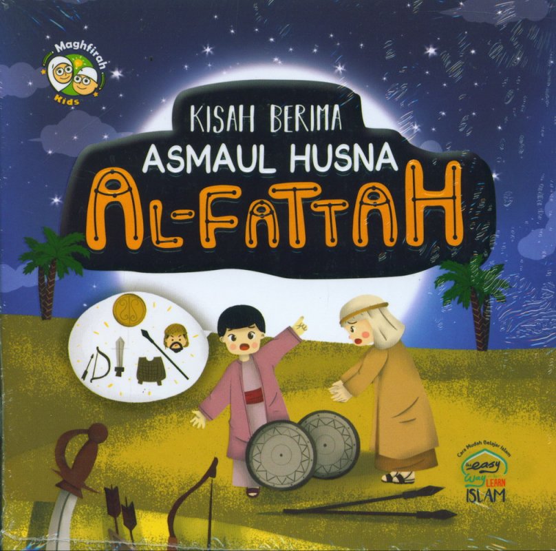 Cover Buku Kisah Berima Asmaul Husna AL-FATTAH