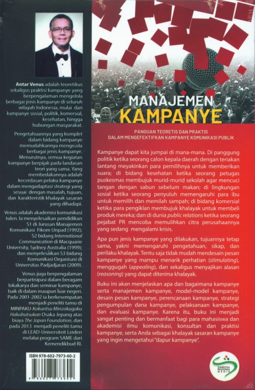 Cover Belakang Buku Manajemen Kampanye Edisi Revisi