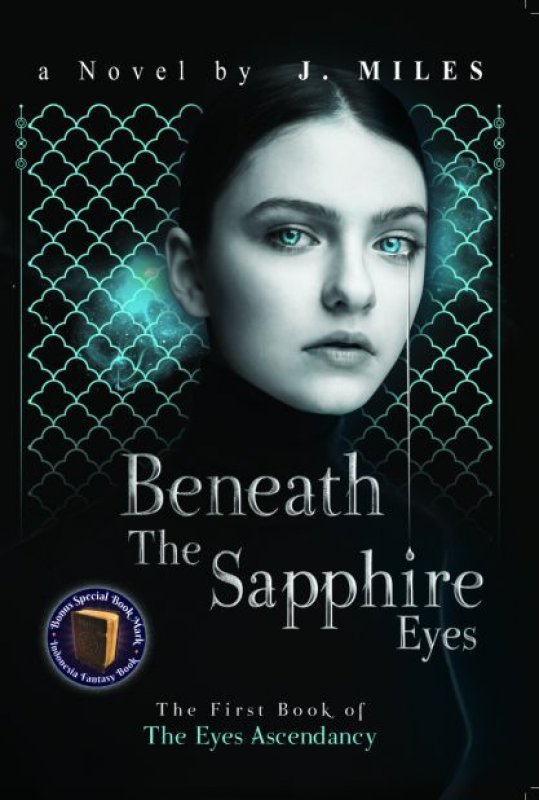 Cover Buku Beneath The Sapphire Eyes
