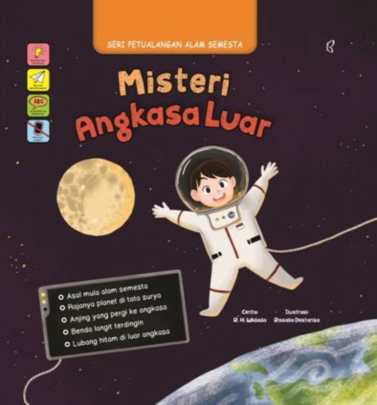 Cover Buku Misteri Angkasa Luar (picture book)