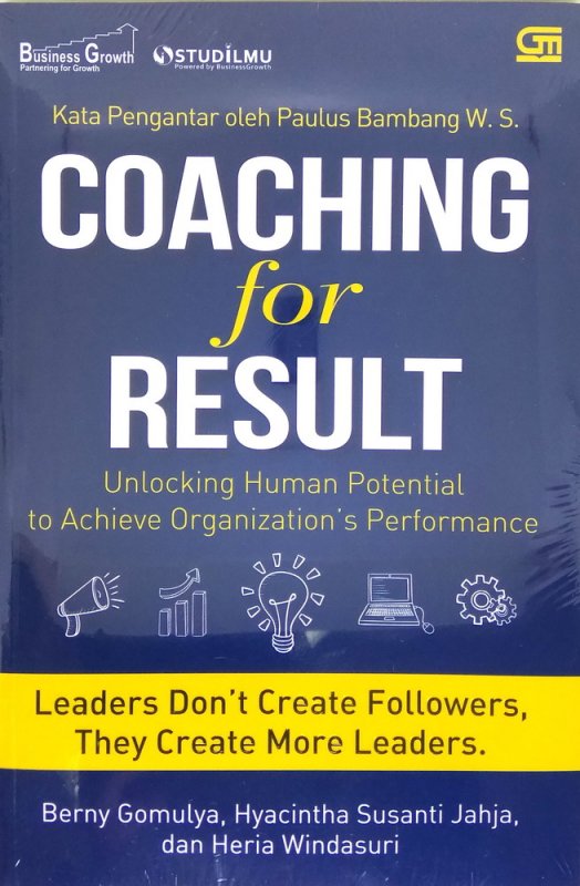 Cover Buku Coaching for Result: Unlocking human potential to achieve organizations performance