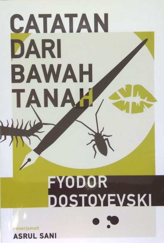 Cover Buku Catatan Dari Bawah Tanah (2018)
