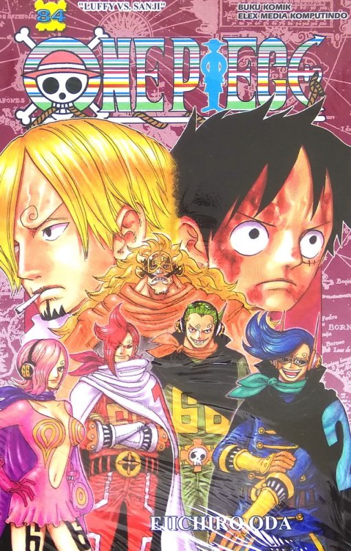 Cover Buku One Piece 84
