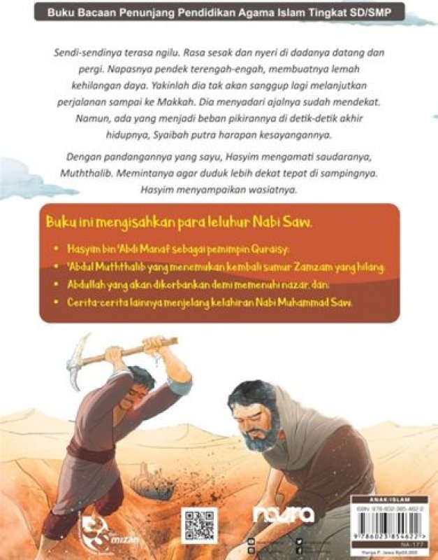 Cover Belakang Buku BANI HASYIM: Kisah Para Leluhur Nabi Muhammad Saw.