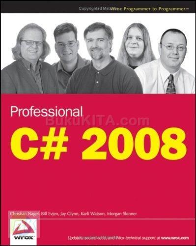 Cover Buku Professional C# 2008