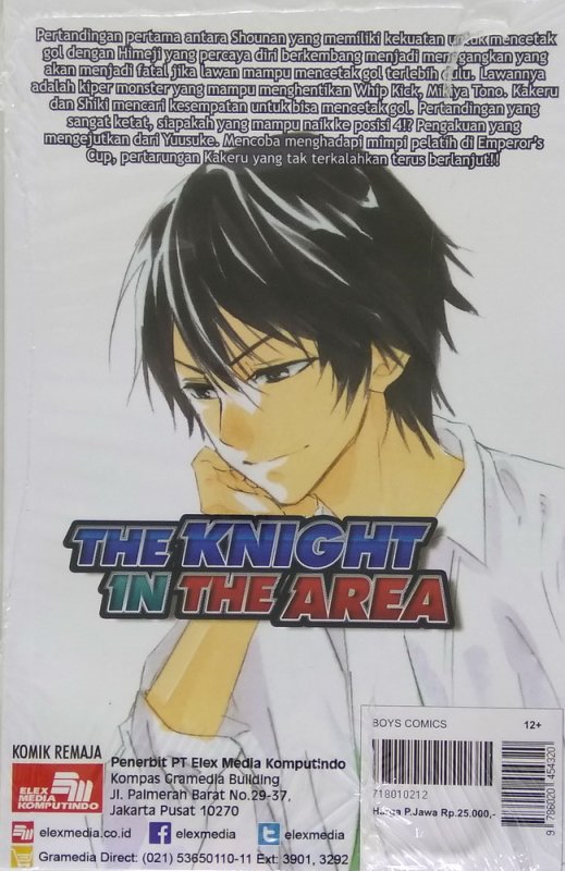 Cover Belakang Buku The Knight In The Area 52
