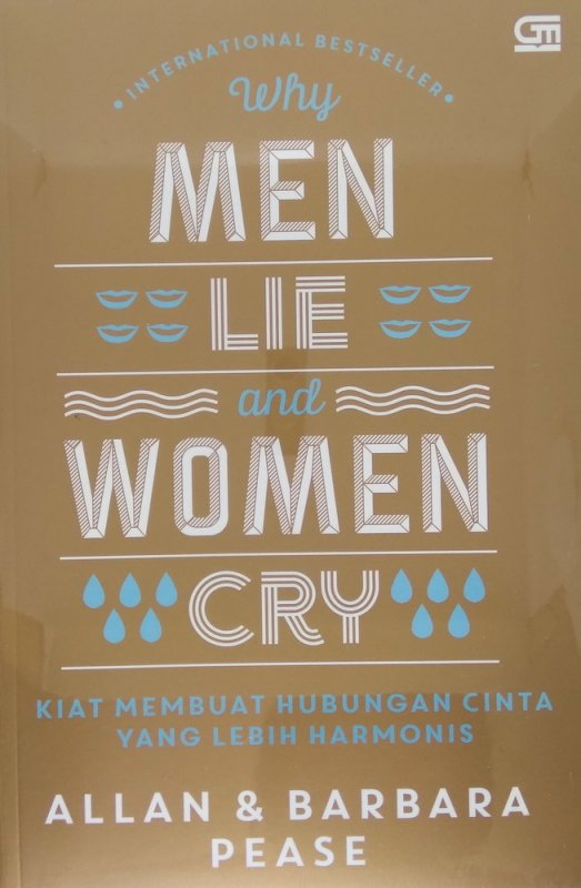 Cover Buku Why Men Lie and Women Cry