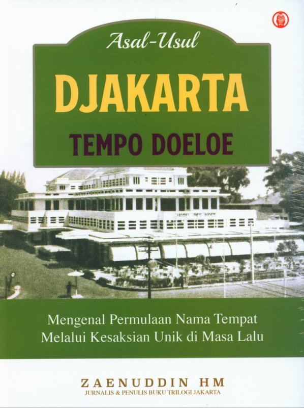 Cover Buku Asal-Usul Djakarta Tempo Doeloe