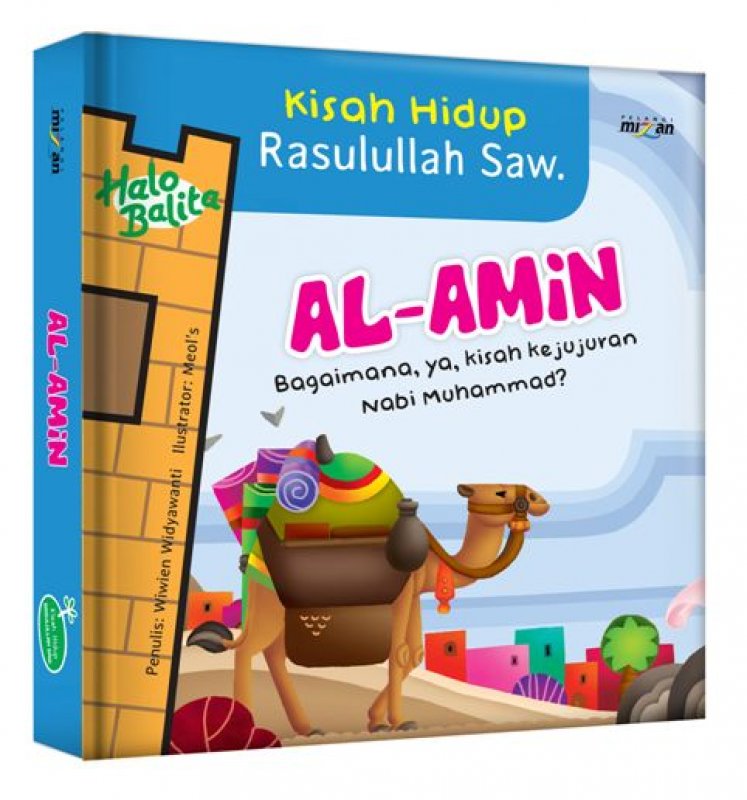 Cover Buku Seri Kisah Hidup Rasulullah Saw. AL-AMIN (Cover Hard Cover)