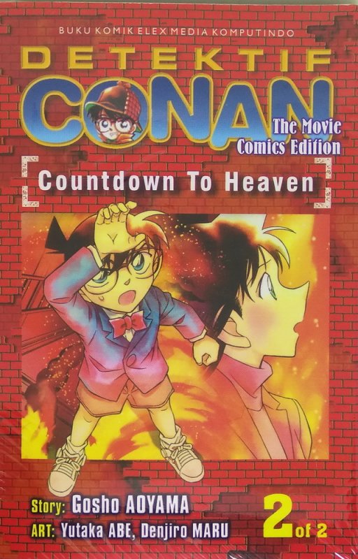Cover Buku Detektif Conan The Movie: Count Down to Heaven 2