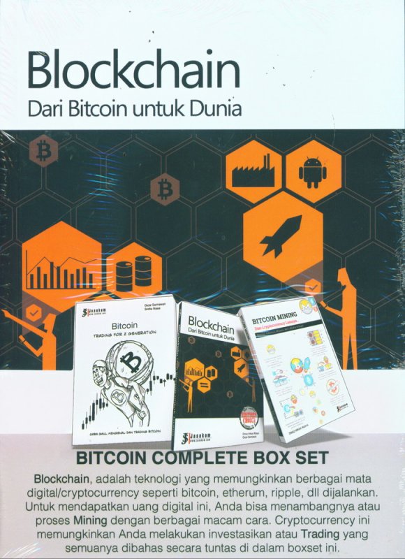 Cover Buku BITCOIN COMPLETE BOX SET