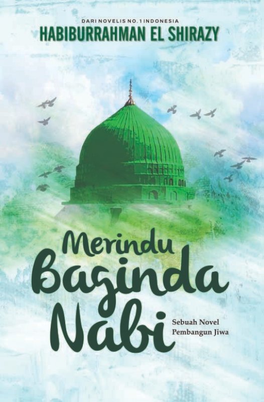 Cover Buku Merindu Baginda Nabi [Edisi TTD]