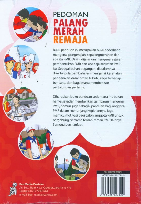 Cover Belakang Buku Pedoman Palang Merah Remaja