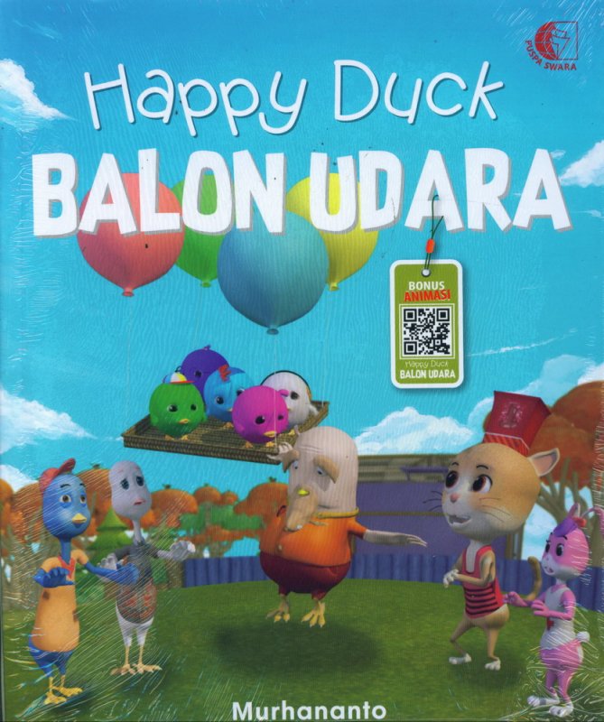 Cover Buku Happy Duck Balon Udara