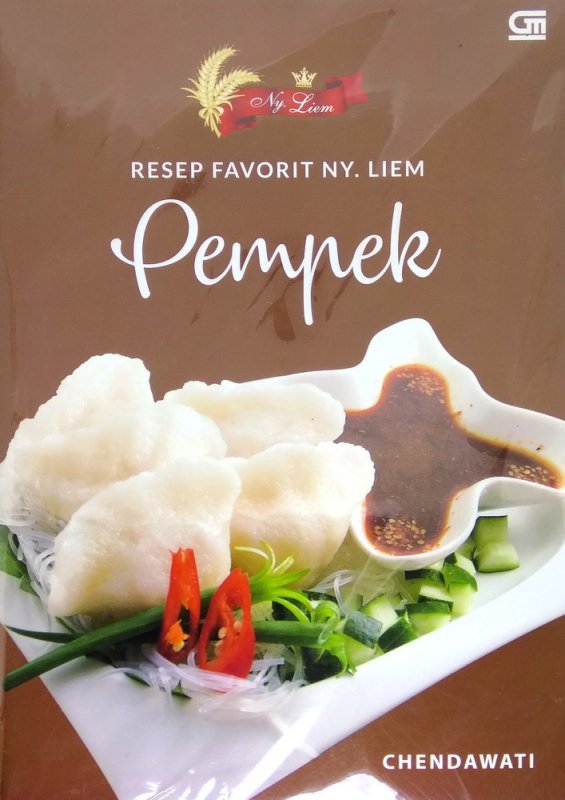 Cover Buku Pempek Resep Favorit Ny. Liem