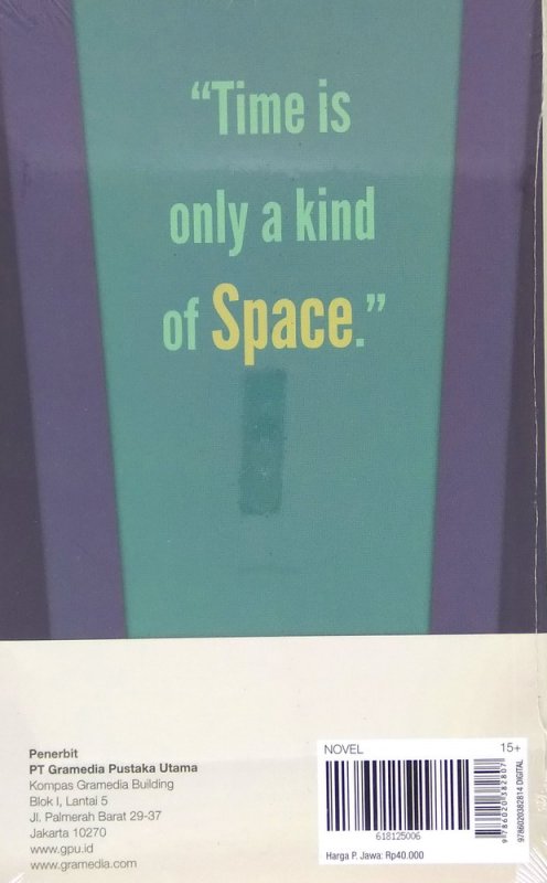 Cover Belakang Buku English Classics: The Time Machine