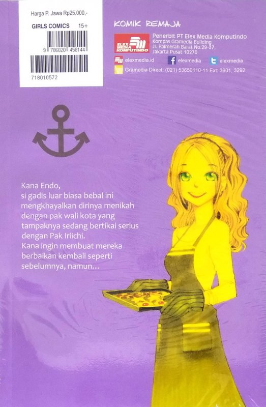 Cover Belakang Buku Love & Warship Vol. 6