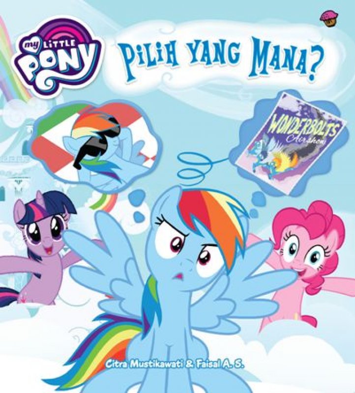 Cover Buku My Little Pony: Pilih yang Mana?