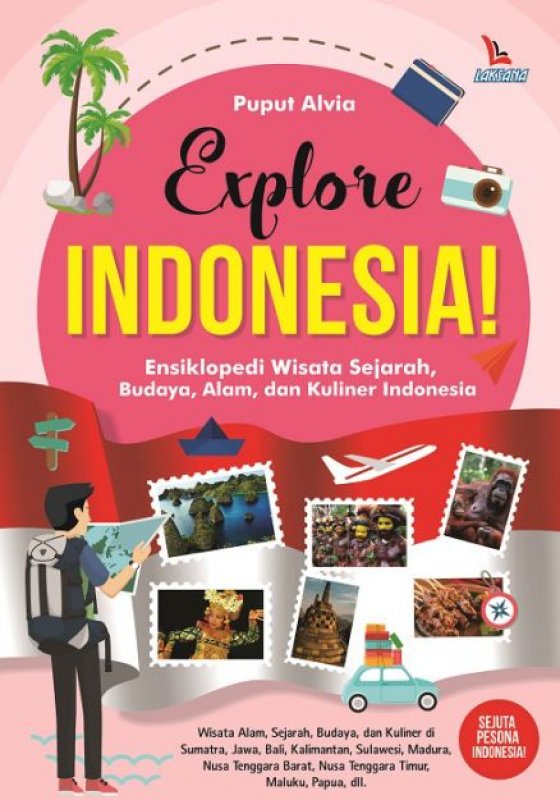Cover Buku Explore Indonesia!