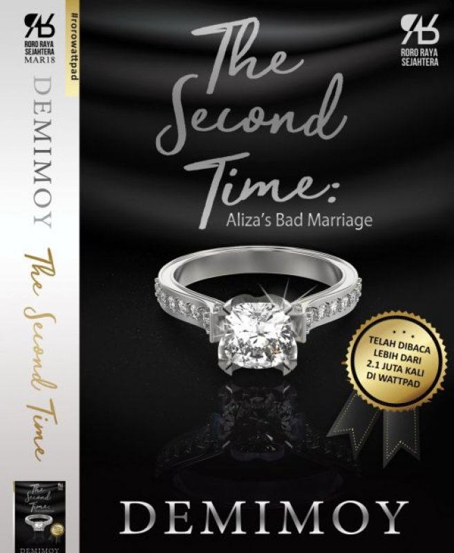 Cover Buku THE SECOND TIME: Aliza