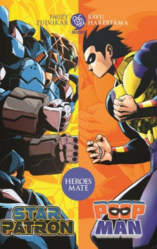 Cover Buku KOMIK PASTEL: HEROES MATE