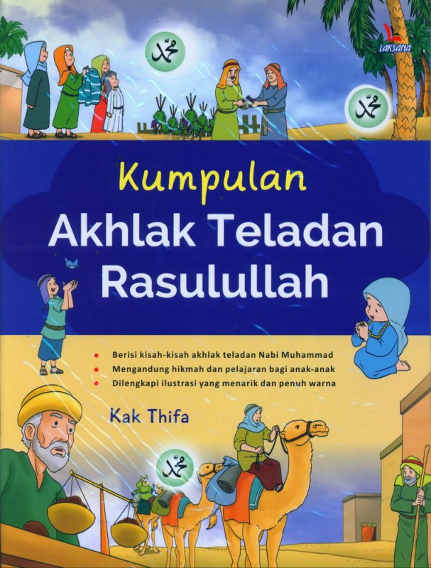 Cover Buku Kumpulan Akhlak Teladan Rasulullah