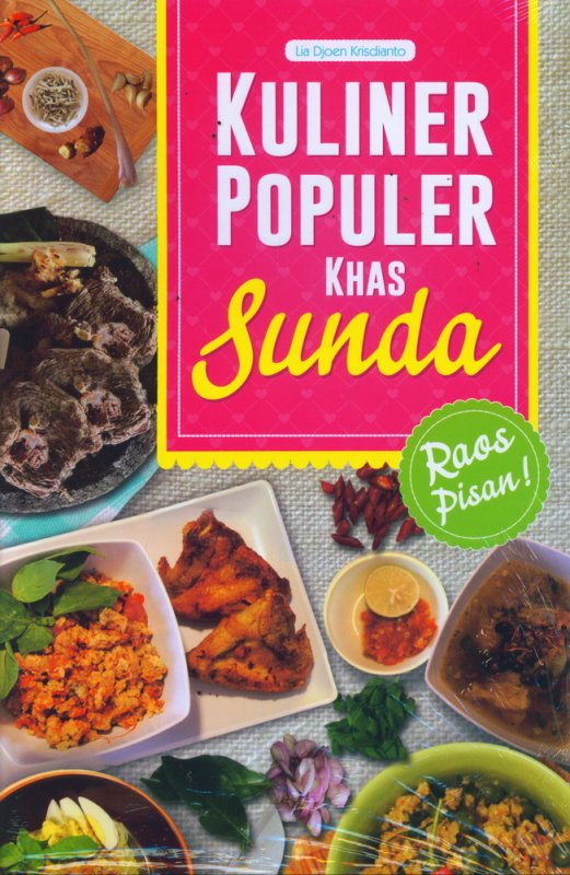 Cover Buku Kuliner Populer Khas Sunda
