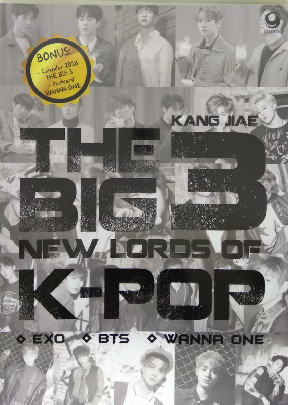 Cover Buku The Big 3 New Lords in K-Pop
