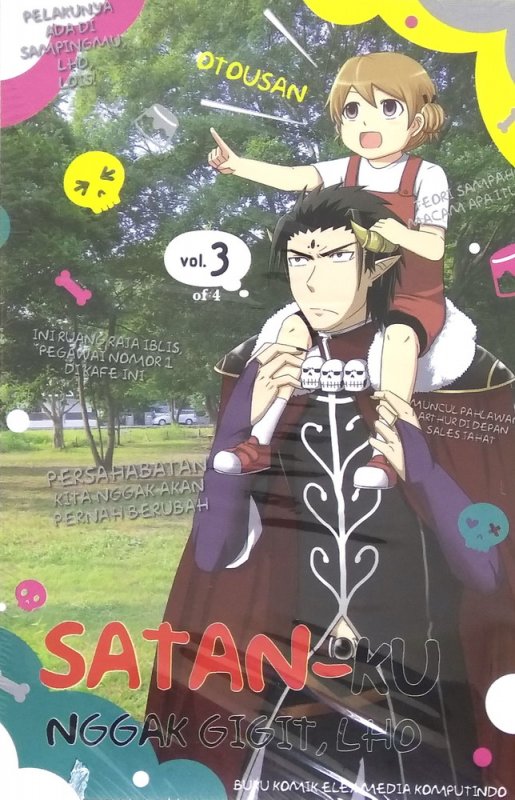 Cover Buku Satan-ku Nggak Gigit, Lho 3