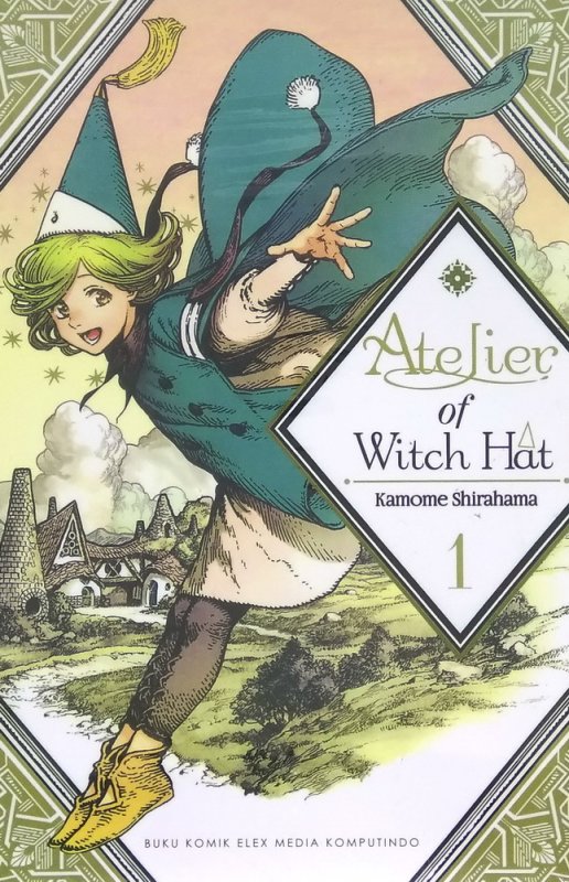 Cover Buku Atelier of Witch Hat 01