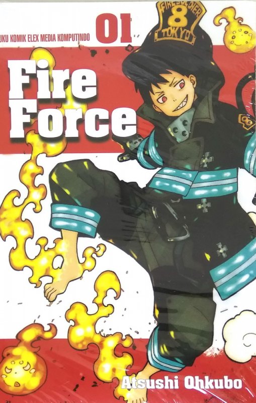 Cover Buku Fire Force 01