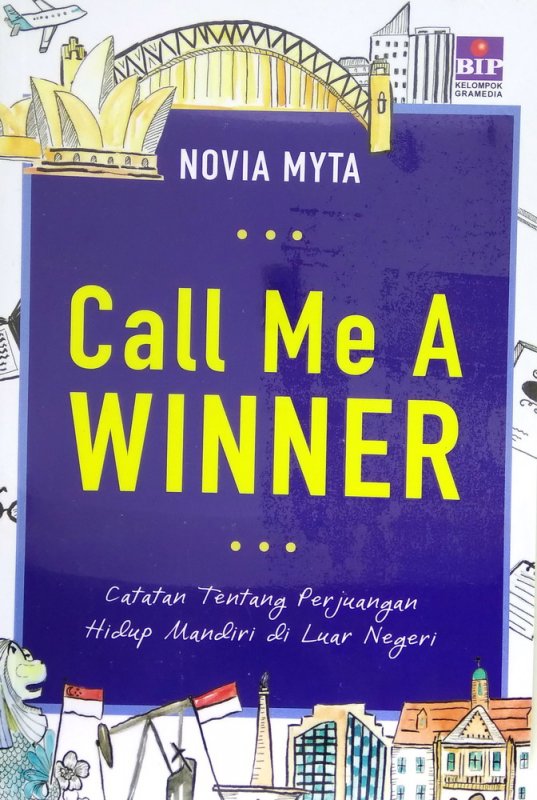 Cover Buku Call Me A Winner