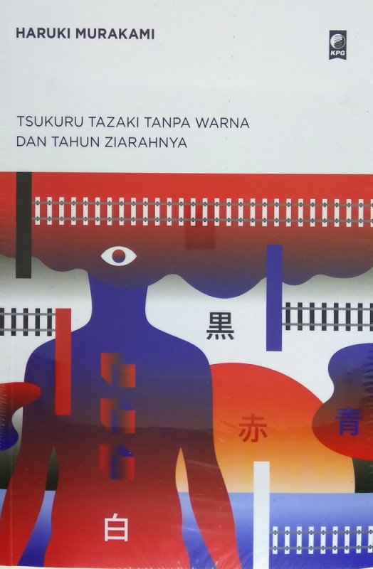 Cover Buku Tsukuru Tazaki Tanpa Warna dan Tahun Ziarahnya