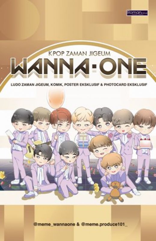 Cover Buku KPOP ZAMAN JIGEUM : Wanna One