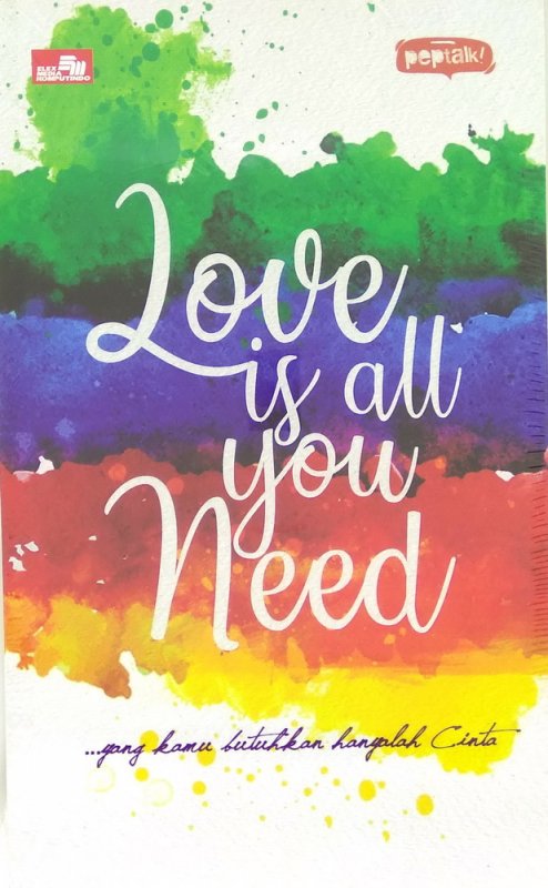 Cover Buku Love Is All You Need