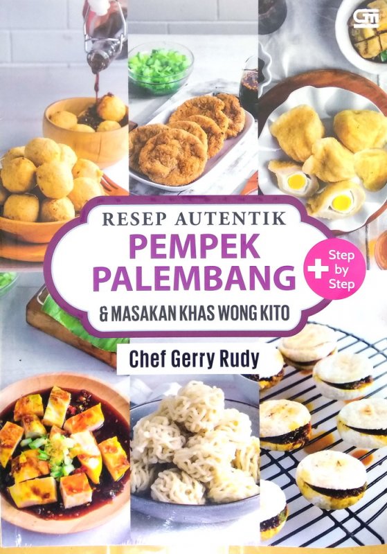 Cover Buku Resep Autentik Pempek Palembang & Masakan Khas Wong Kito