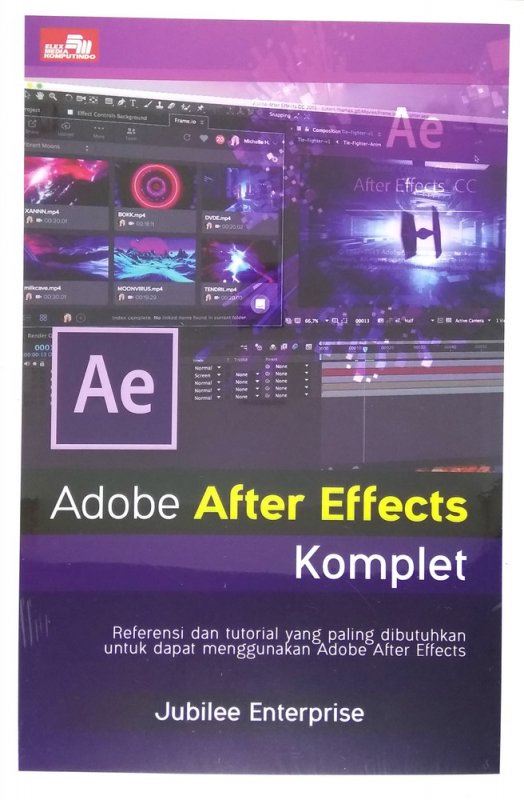 Cover Buku Adobe After Effects Komplet