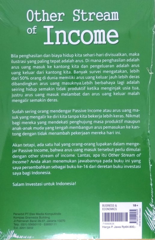 Cover Belakang Buku Other Stream of Income