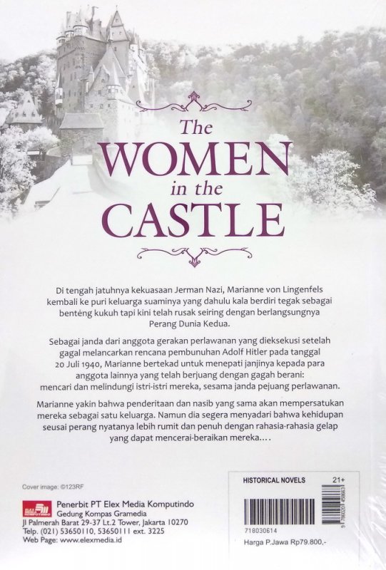 Cover Belakang Buku The Women in the Castle