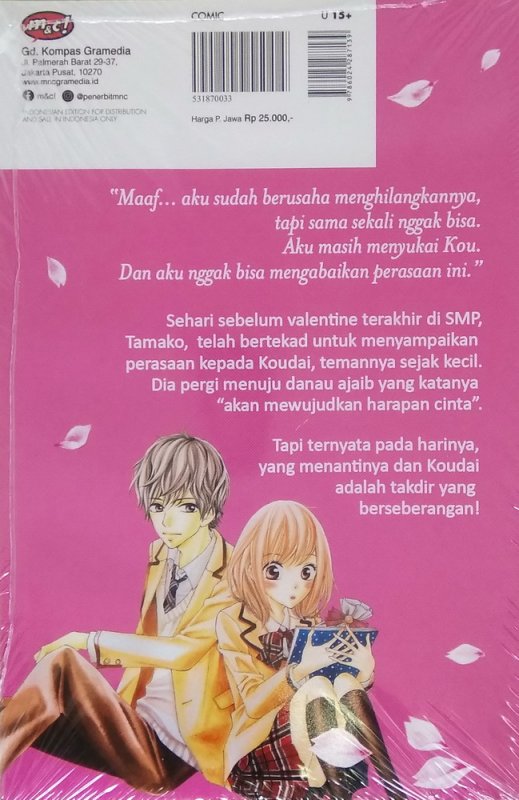 Cover Belakang Buku Unmelted Love and Chocolate 01