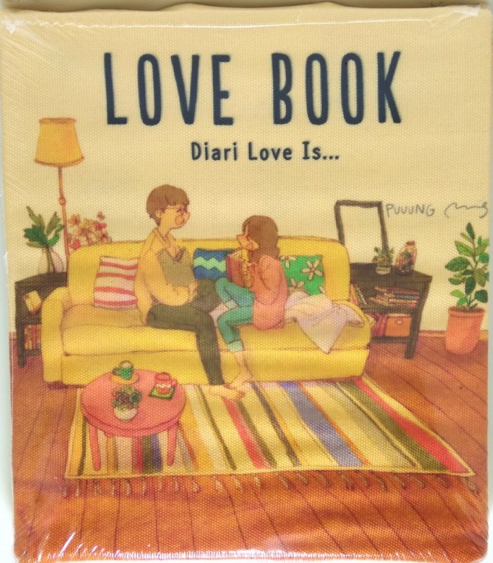 Cover Buku LOVE BOOK: Diari Love Is [Hard Cover]