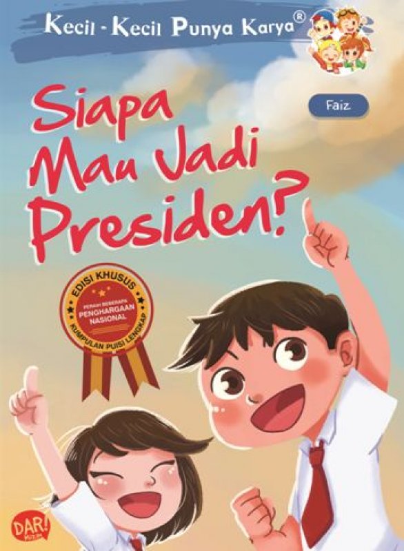 Cover Buku KKPK Full Color: Siapa Mau Jadi Presiden?