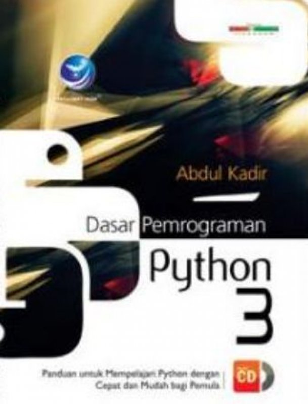 Cover Buku Dasar Pemrograman Python 3 + CD