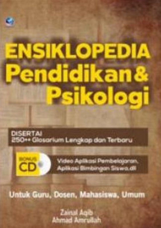 Cover Buku Ensiklopedia Pendidikan Dan Psikologi + CD