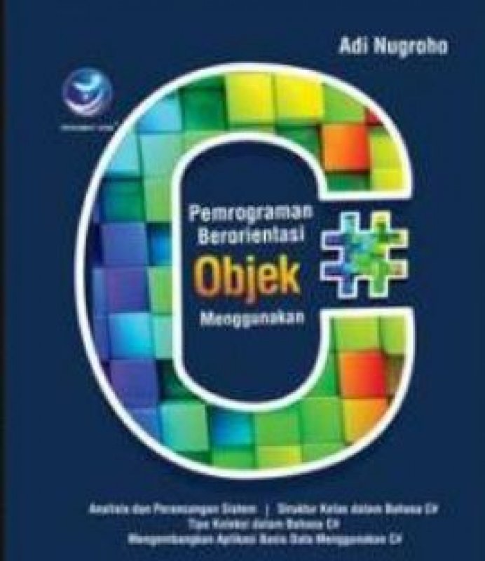 Cover Buku Pemrograman Berorientasi Objek Menggunakan C#