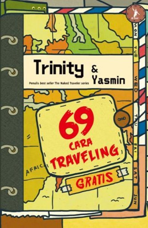 Cover Buku 69 Cara Traveling Gratis
