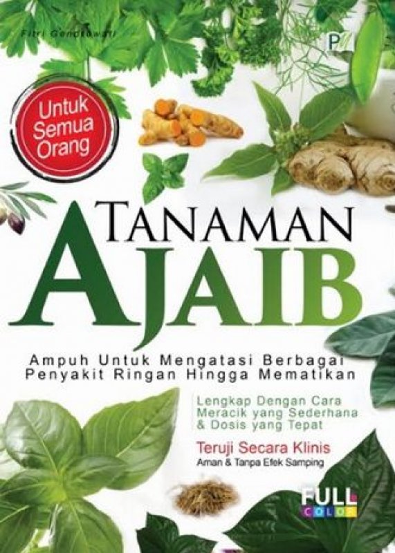 Cover Buku Tanaman Ajaib