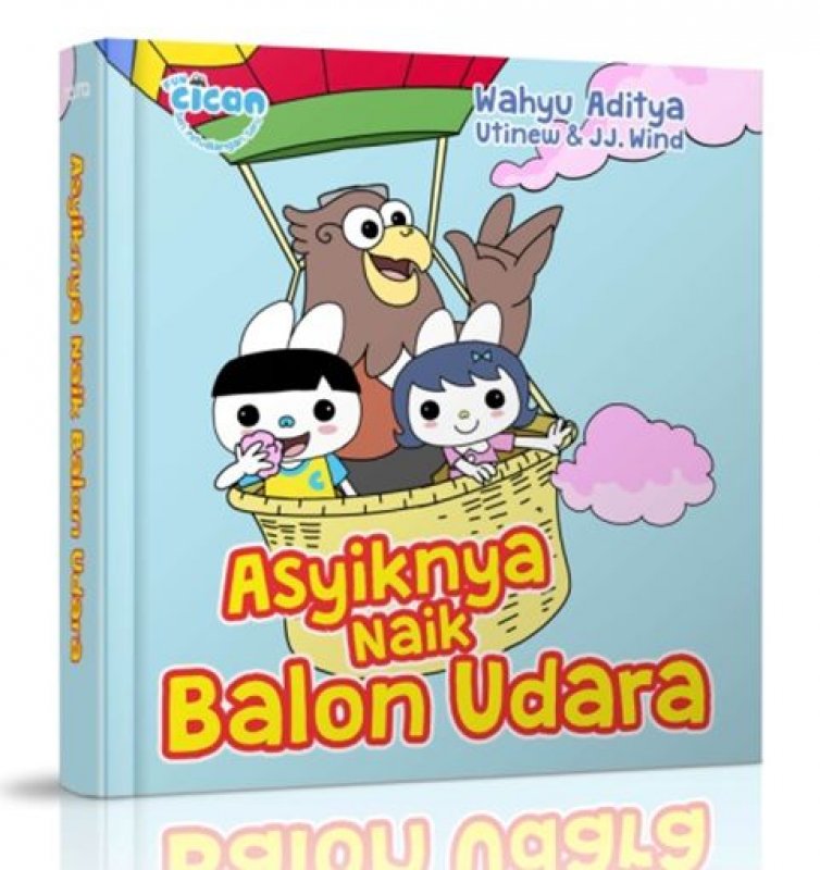 Cover Buku Seri Fun Cican: Asyiknya Naik Balon Udara