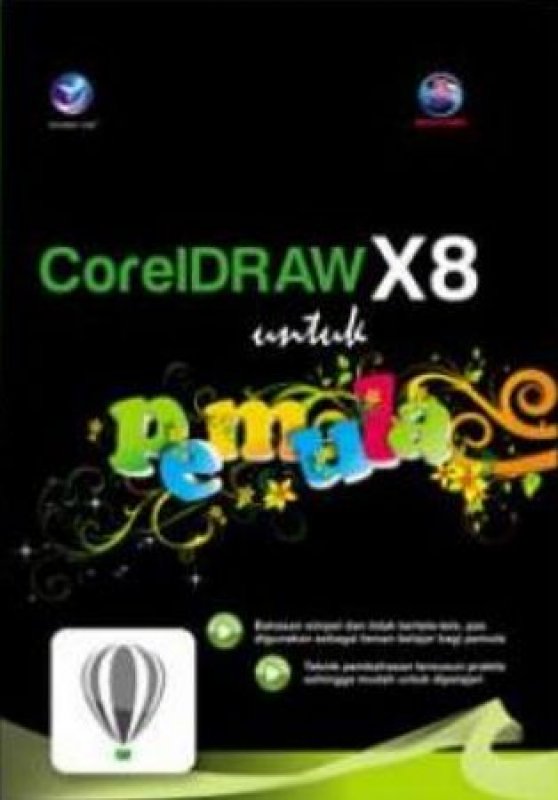Cover Buku Coreldraw X8 Untuk Pemula